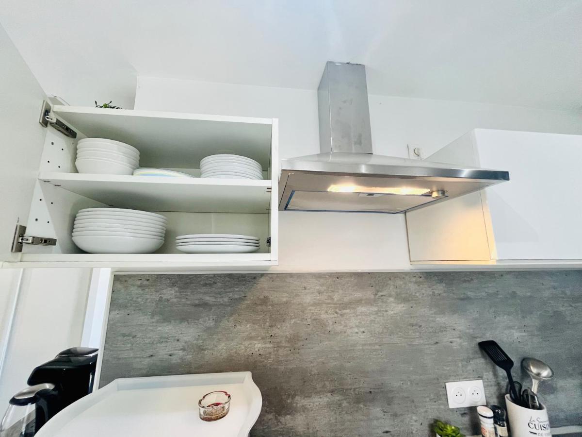 Superbe Duplex Design Neuf 2 Chambres, Climatise Tout Confort, Facile D,Acces Stationnement Gratuit Марсилия Екстериор снимка