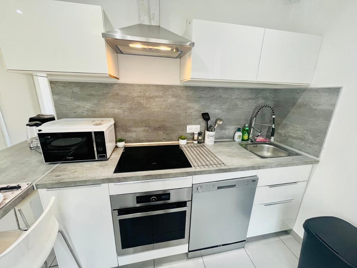 Superbe Duplex Design Neuf 2 Chambres, Climatise Tout Confort, Facile D,Acces Stationnement Gratuit Марсилия Екстериор снимка